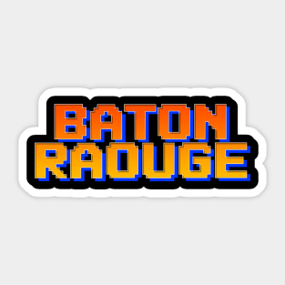 Baton Raouge Sticker